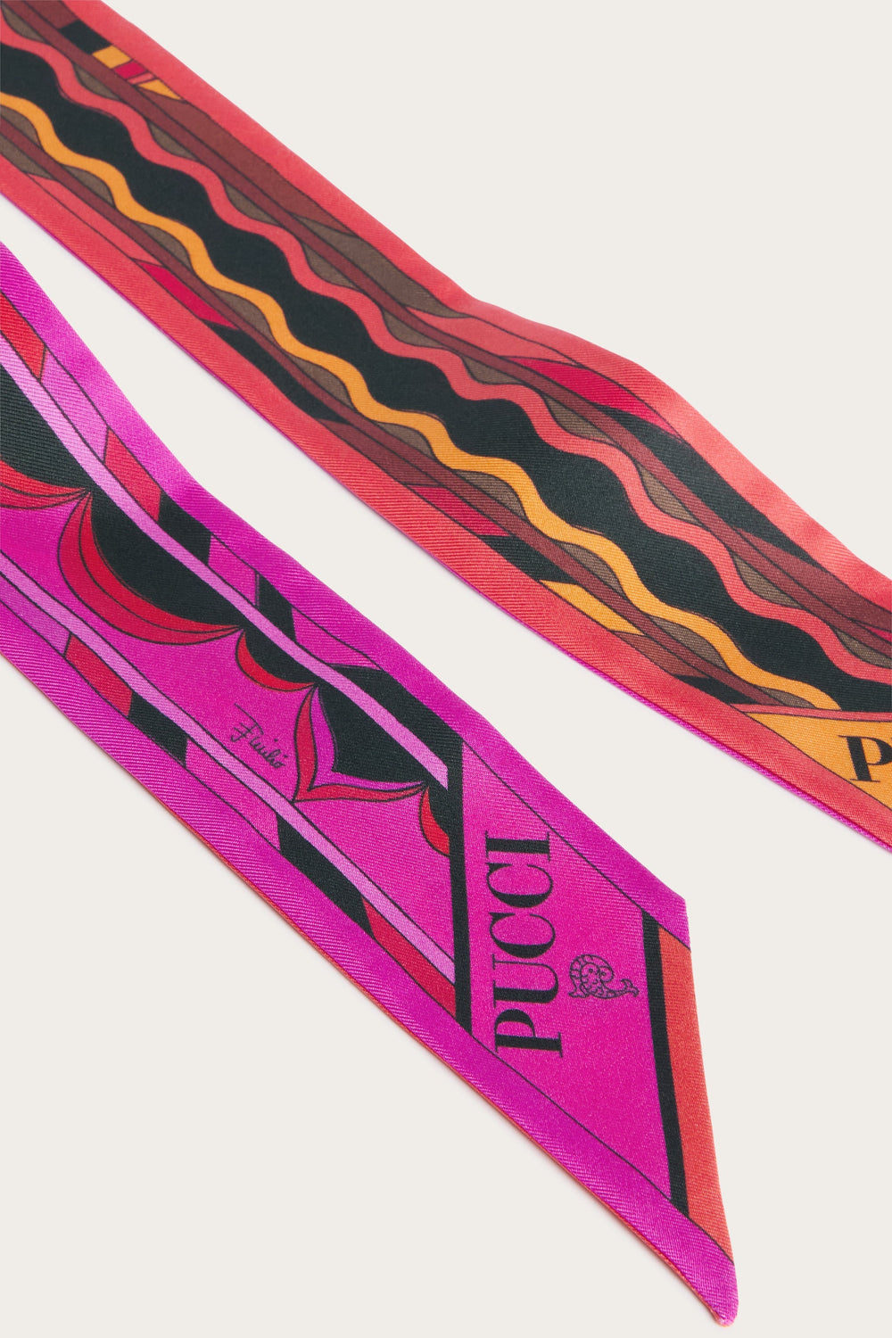 Pucci Mixed Print Silk Twill