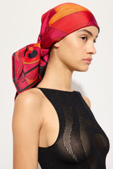 Pucci Angoli Print Silk Scarf