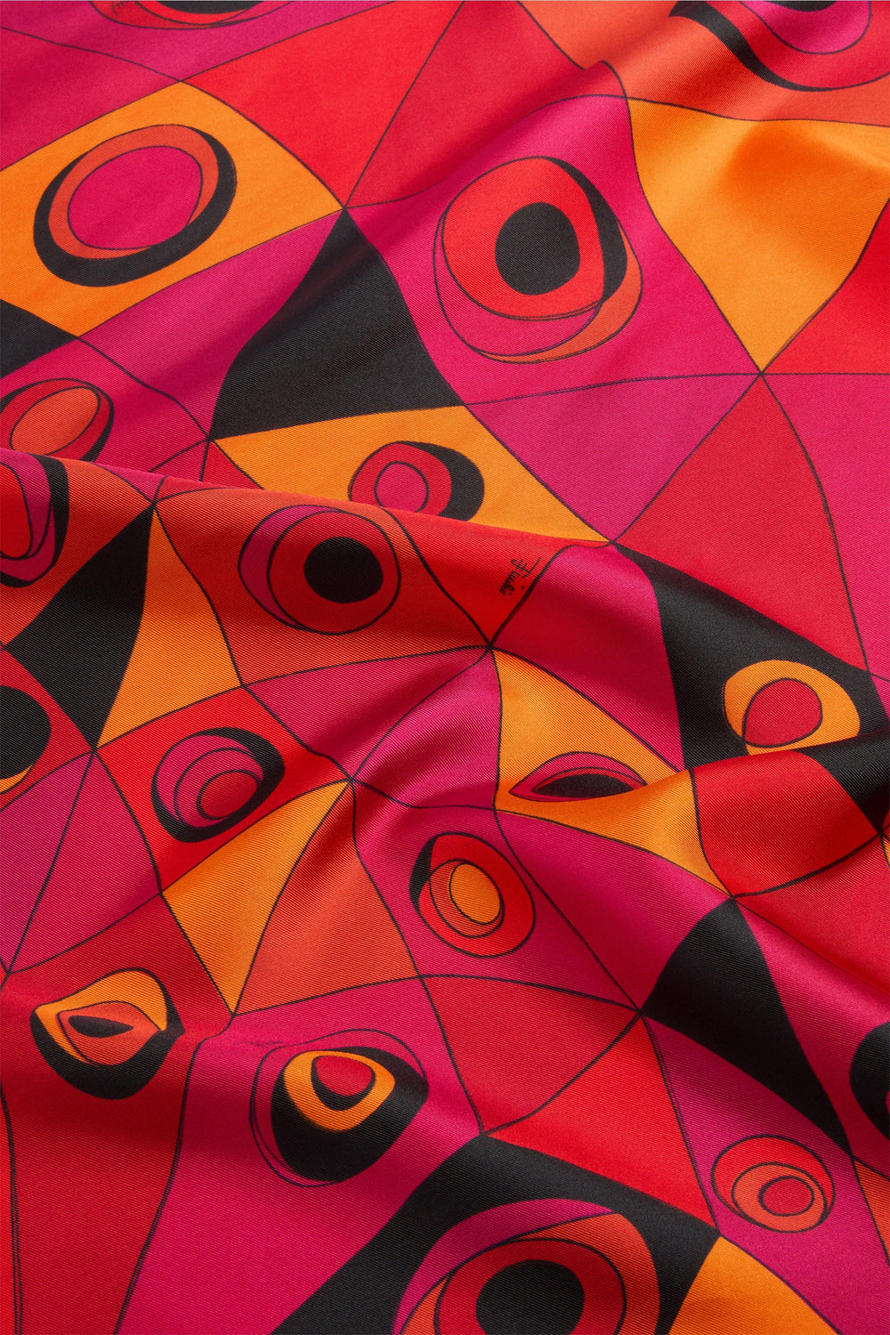 Pucci Angoli Print Silk Scarf