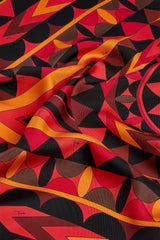 Pucci Manuba Print Silk Triangle Scarf