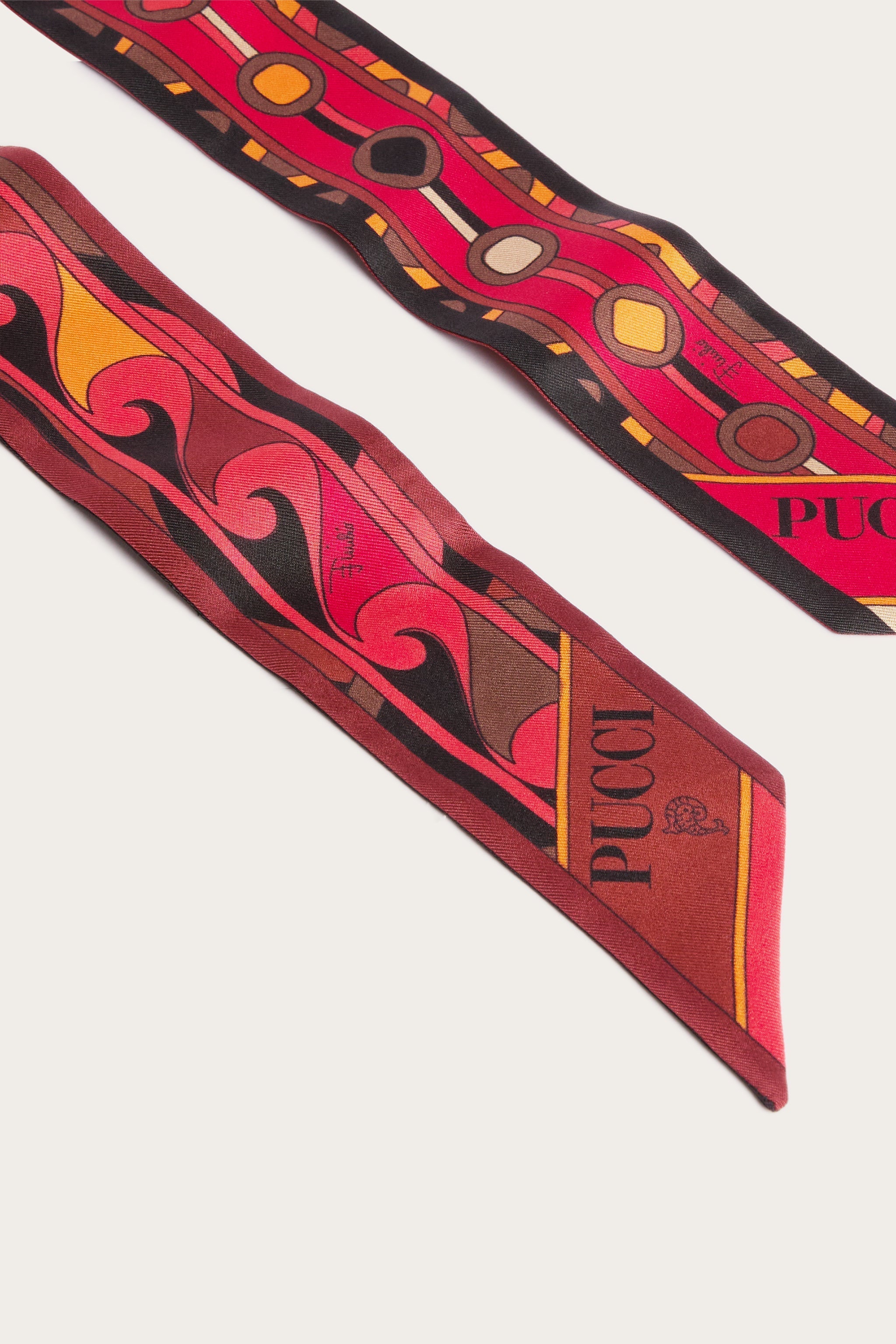 Pucci Mixed Print Silk Twill