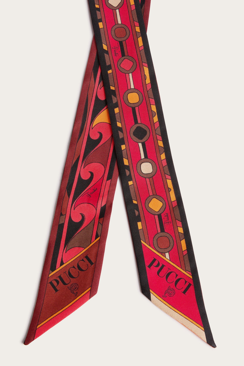 Pucci Mixed Print Silk Twill