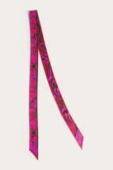 Pucci Mixed Print Silk Twill with Rhinestones