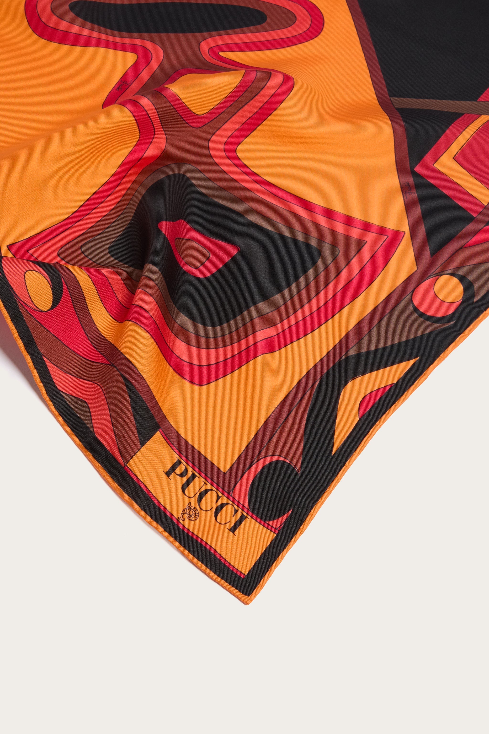 Pucci Bongo Print Silk Carrè