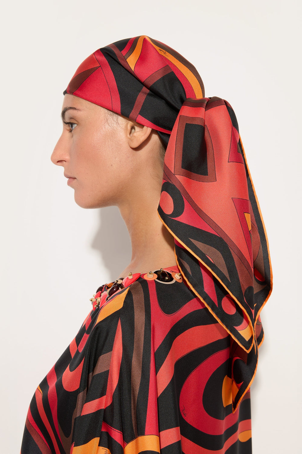 Pucci Bongo Print Silk Carrè