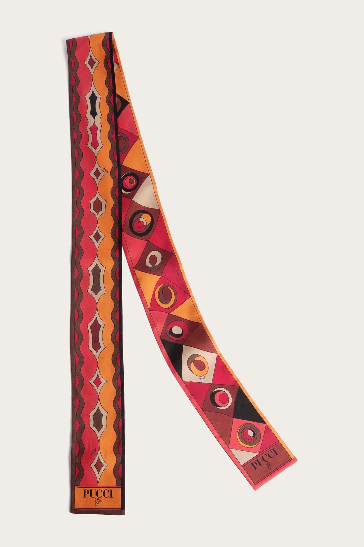 Pucci Mixed Print Silk Twill