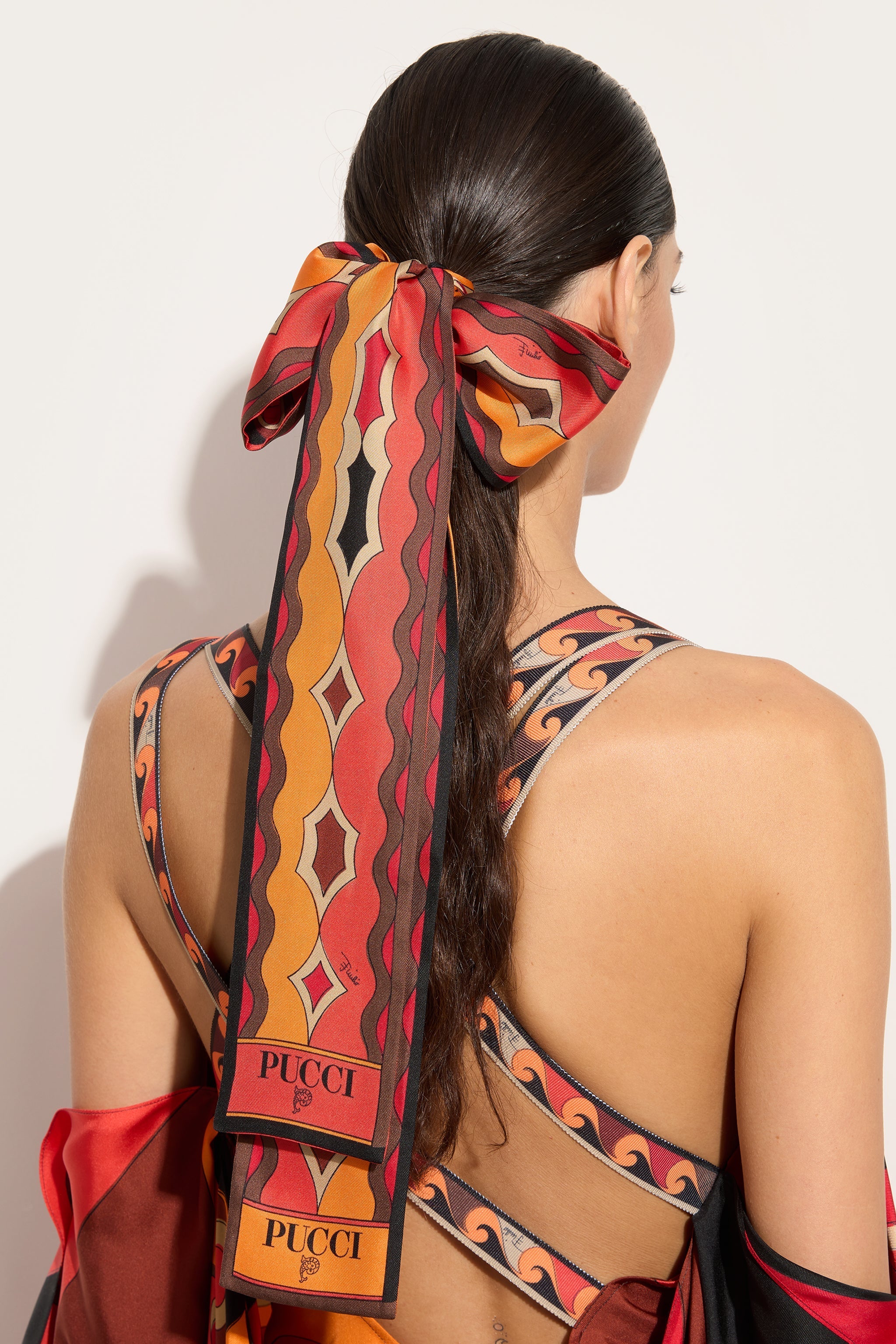Pucci Mixed Print Silk Twill
