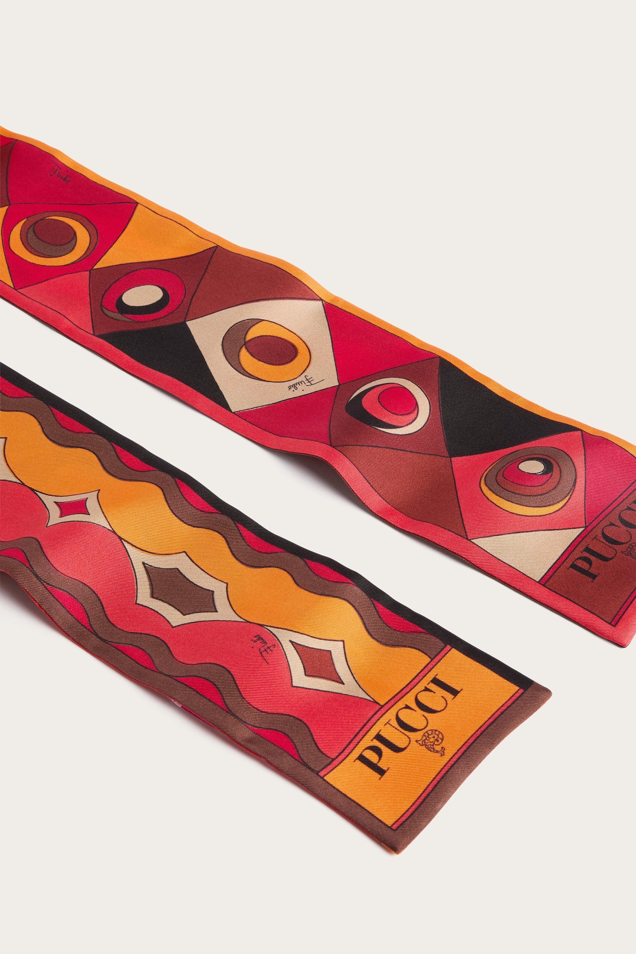 Pucci Mixed Print Silk Twill