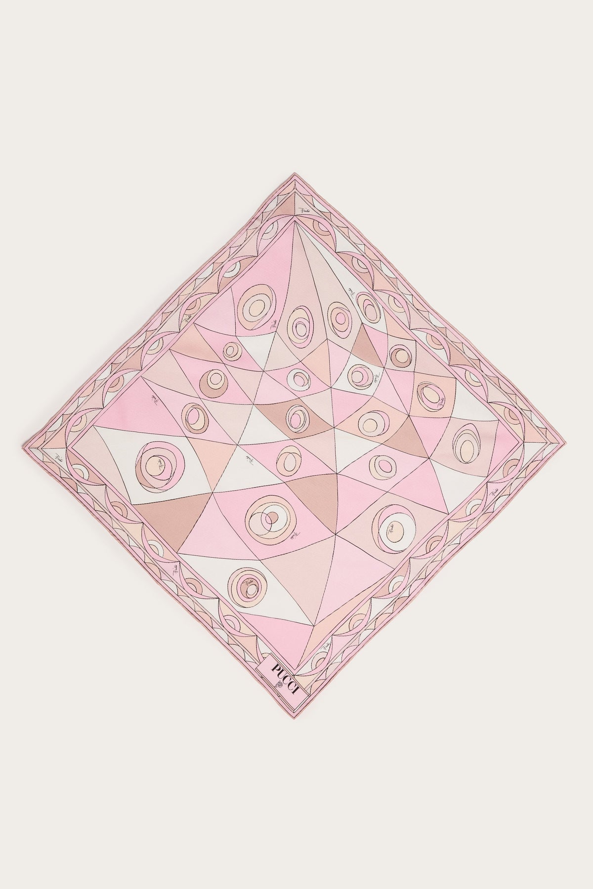 Pucci Occhi Print Silk Scarf