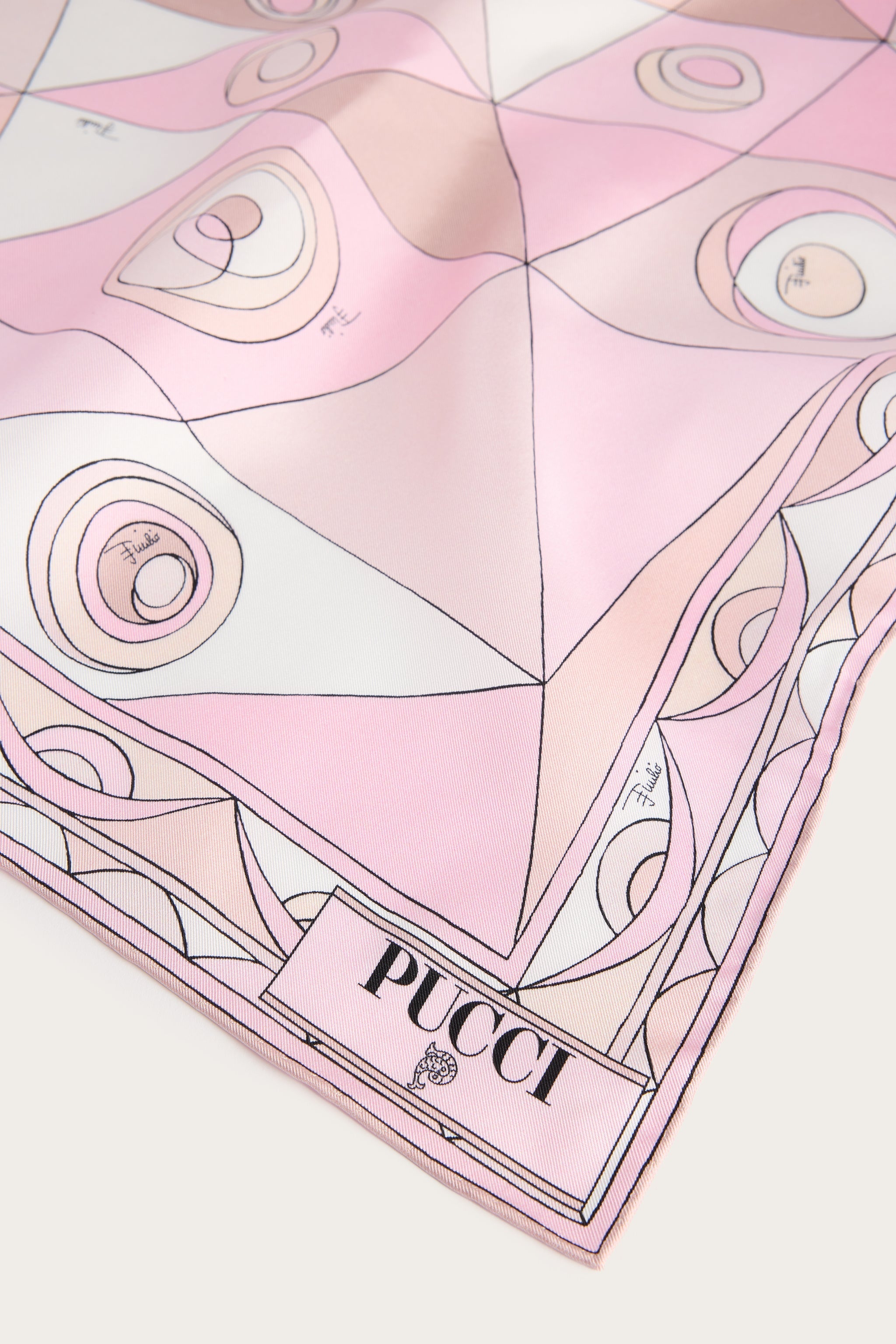 Pucci Occhi Print Silk Scarf