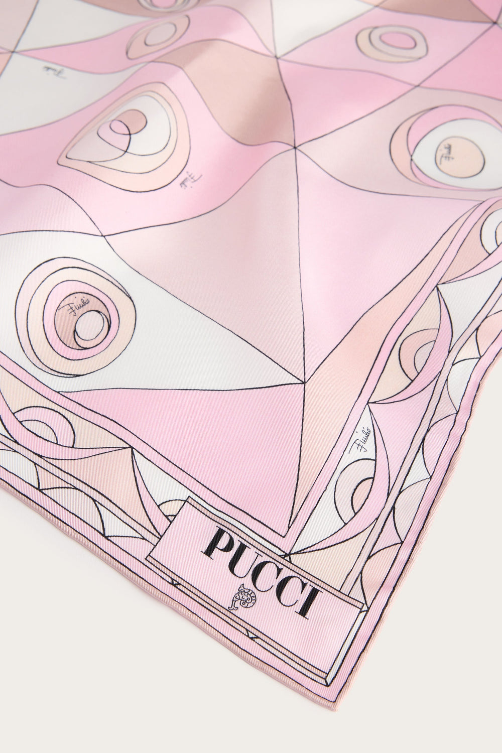 Pucci Occhi Print Silk Scarf
