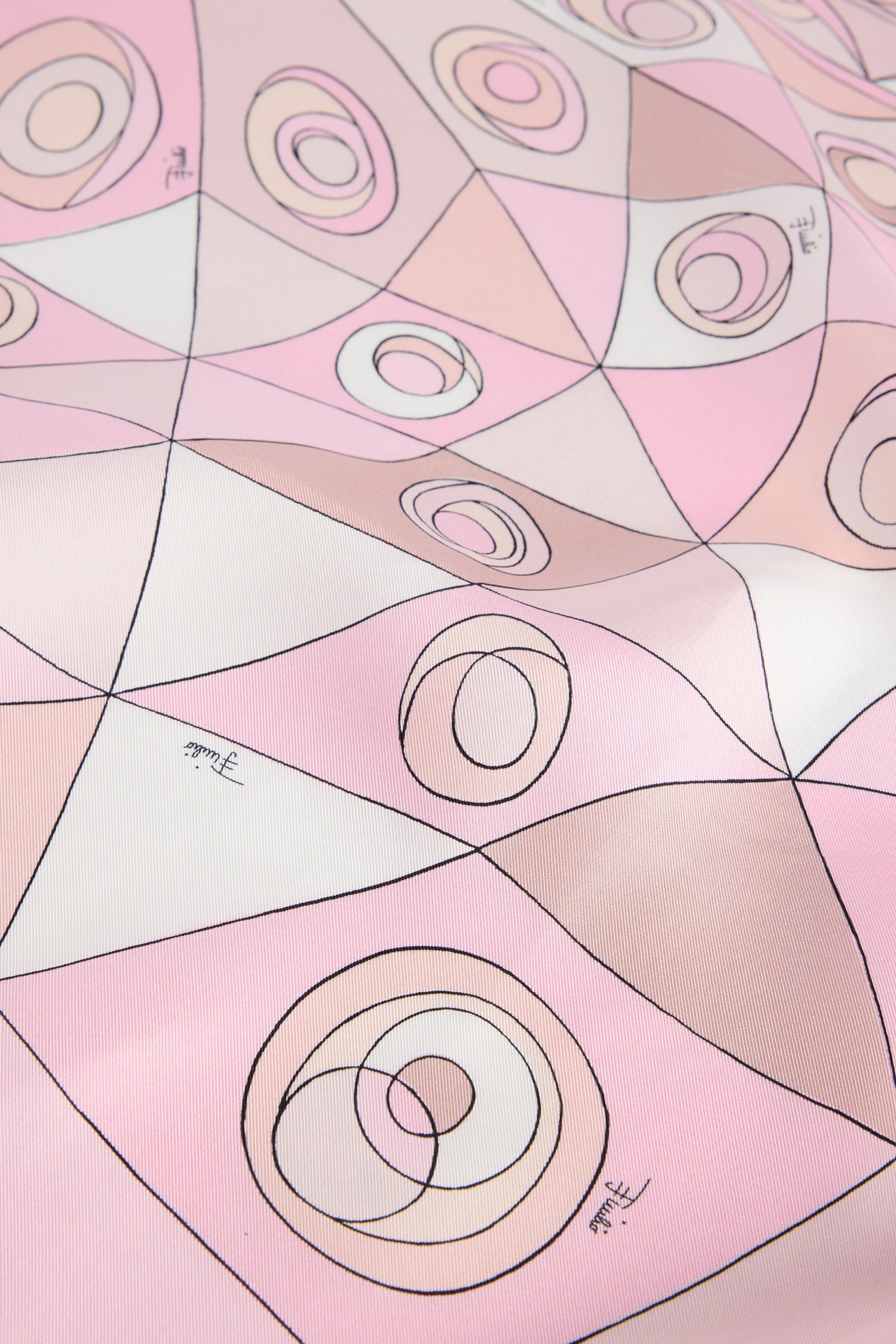 Pucci Occhi Print Silk Scarf