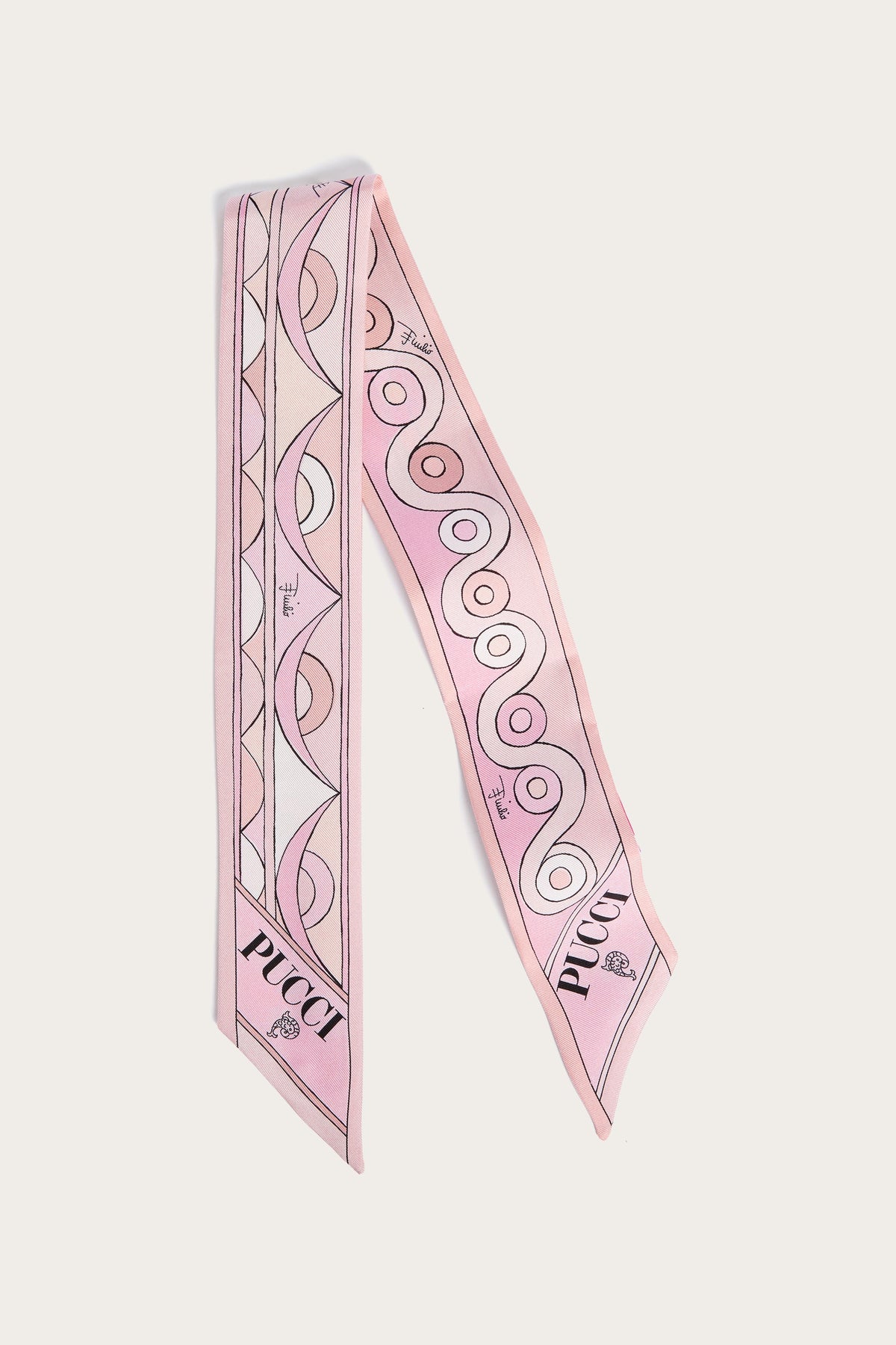 Pucci Iride Print Silk Twill Scarf