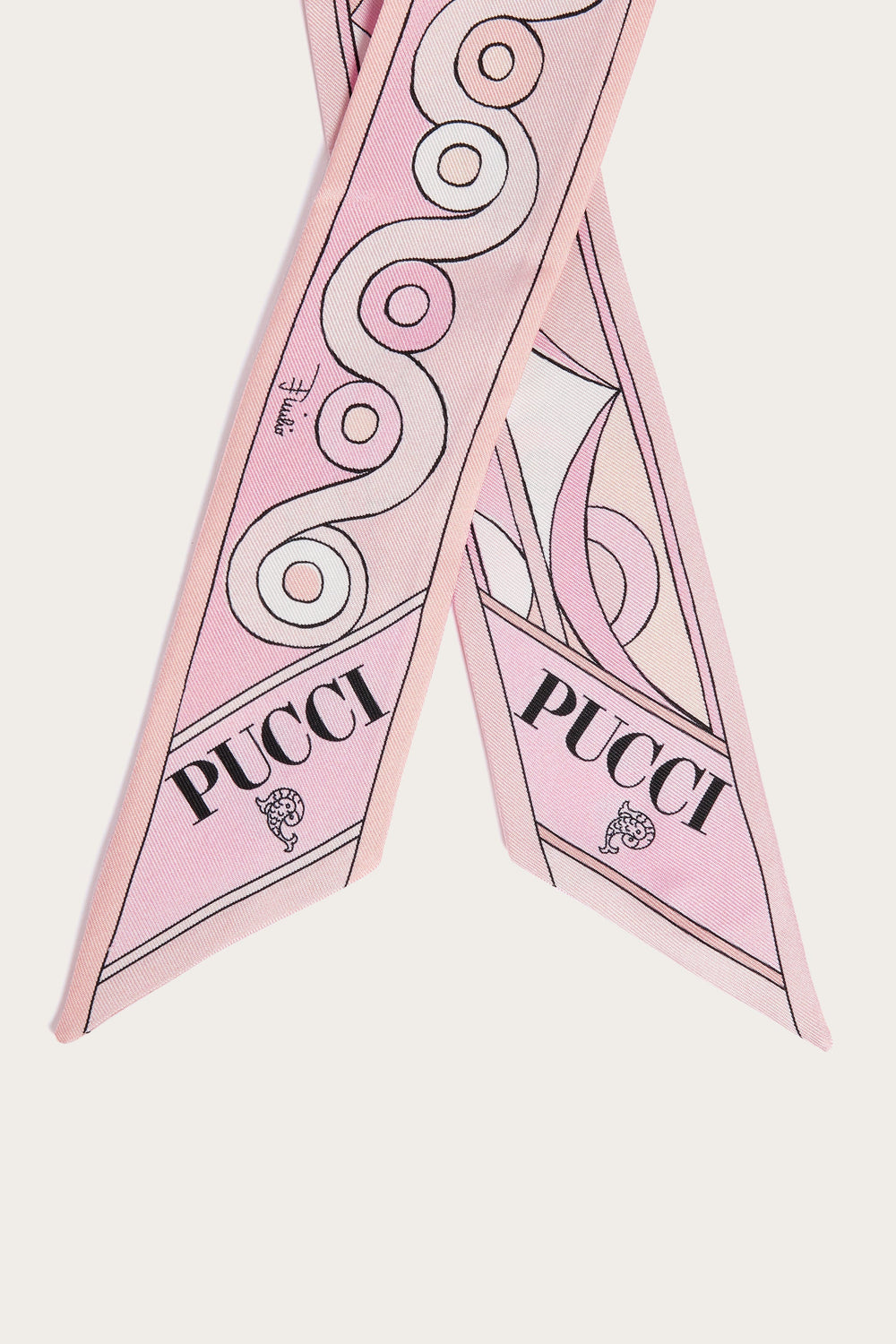 Pucci Iride Print Silk Twill Scarf