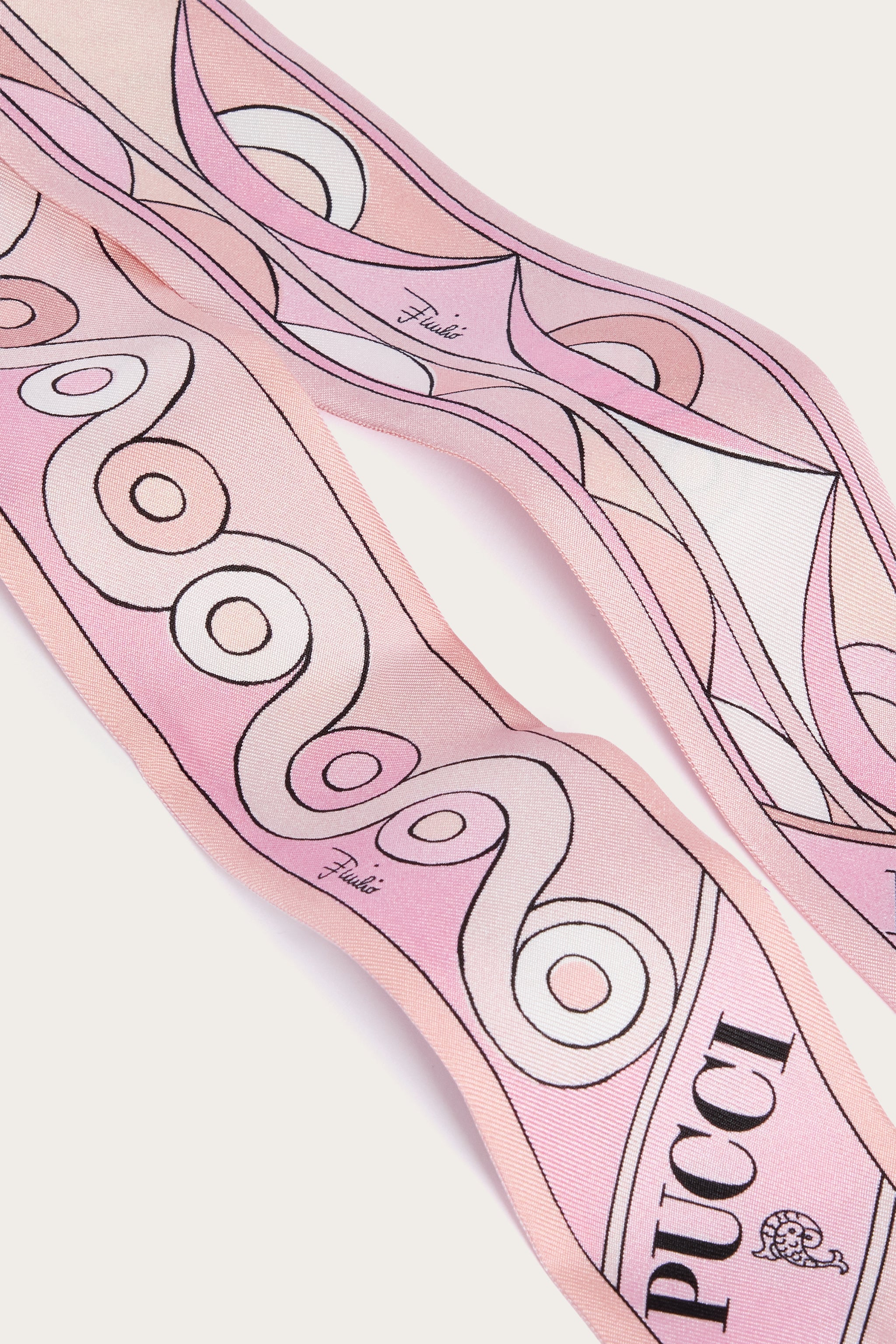 Pucci Iride Print Silk Twill Scarf