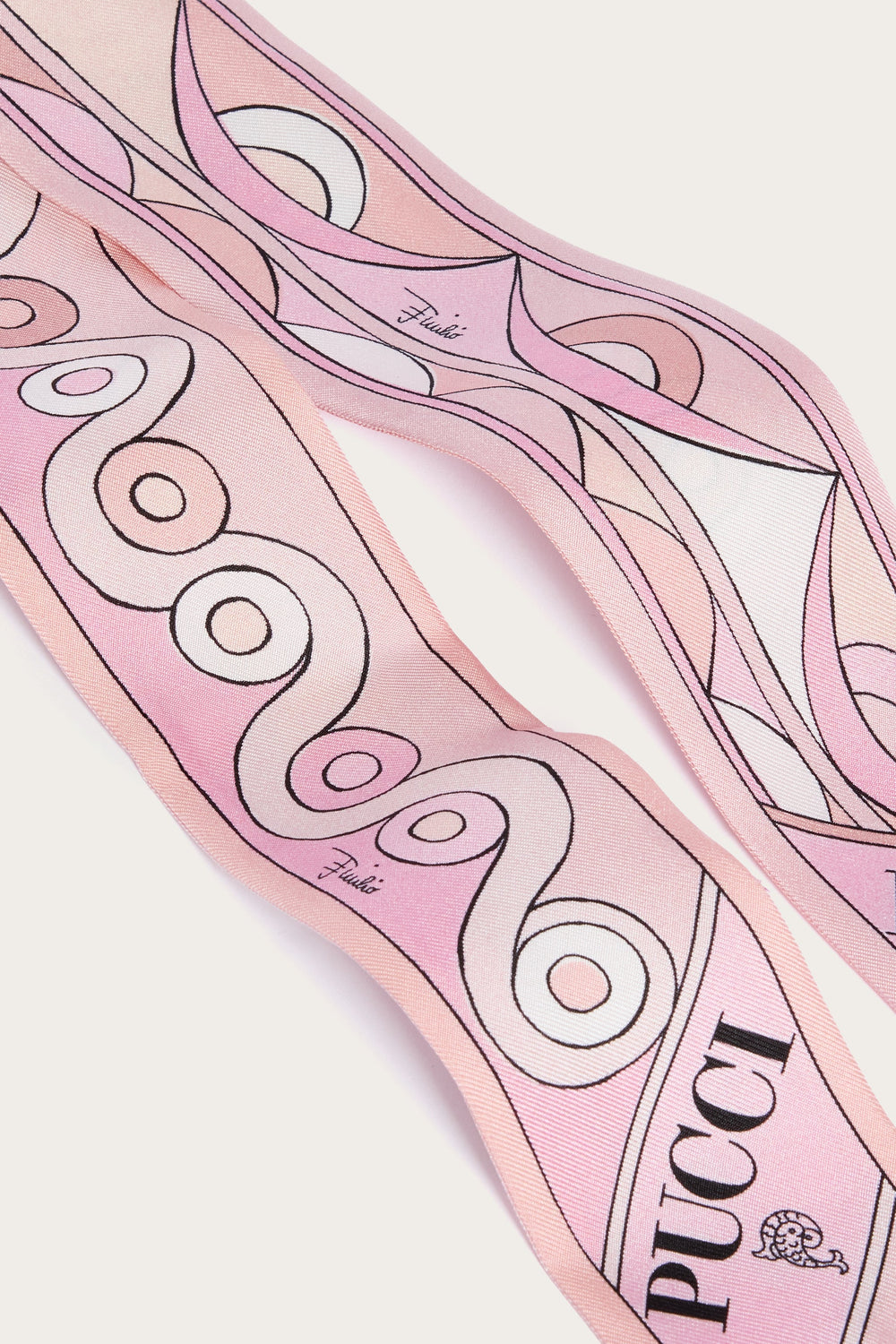 Pucci Iride Print Silk Twill Scarf