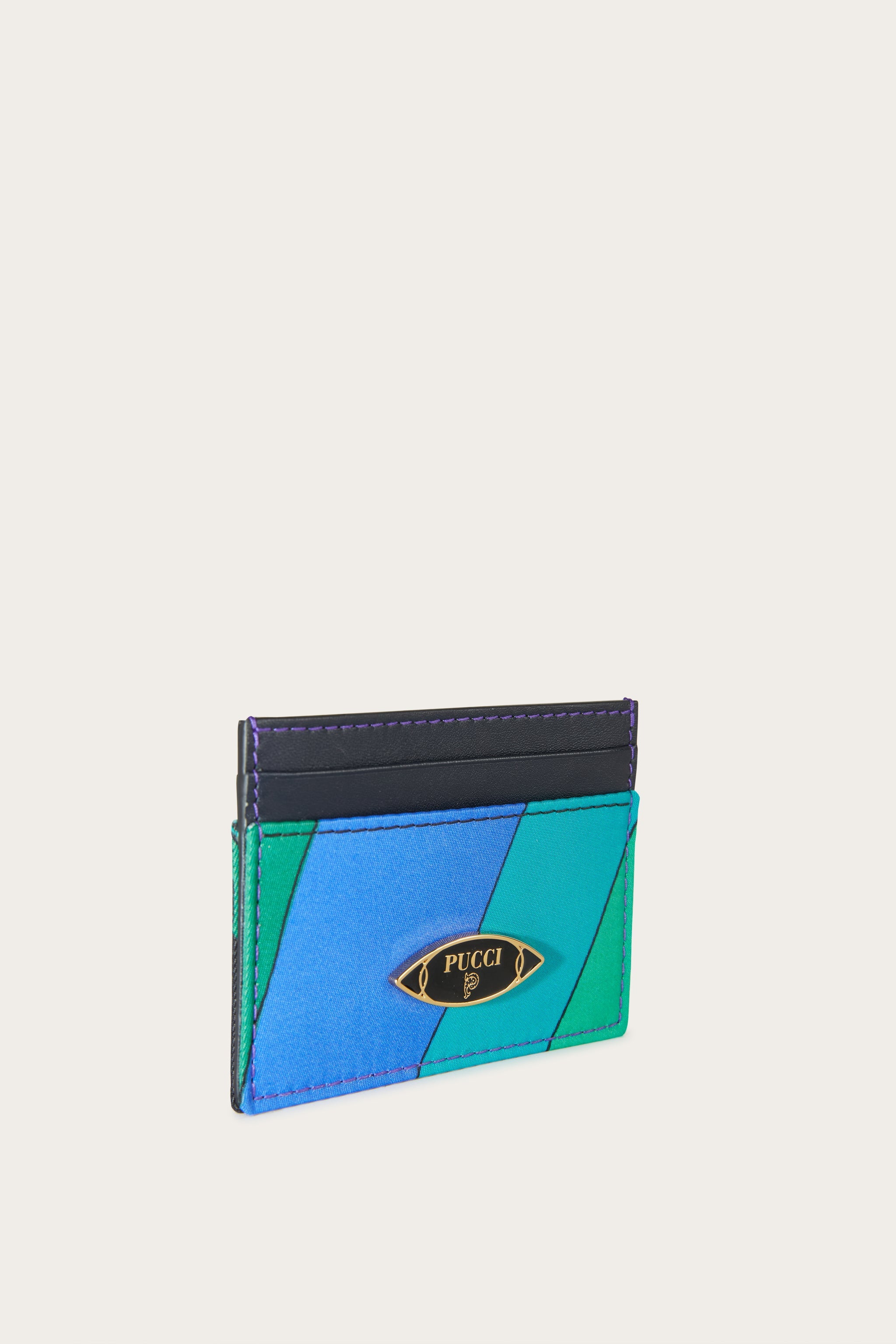 Pucci Iride Print Card Holder