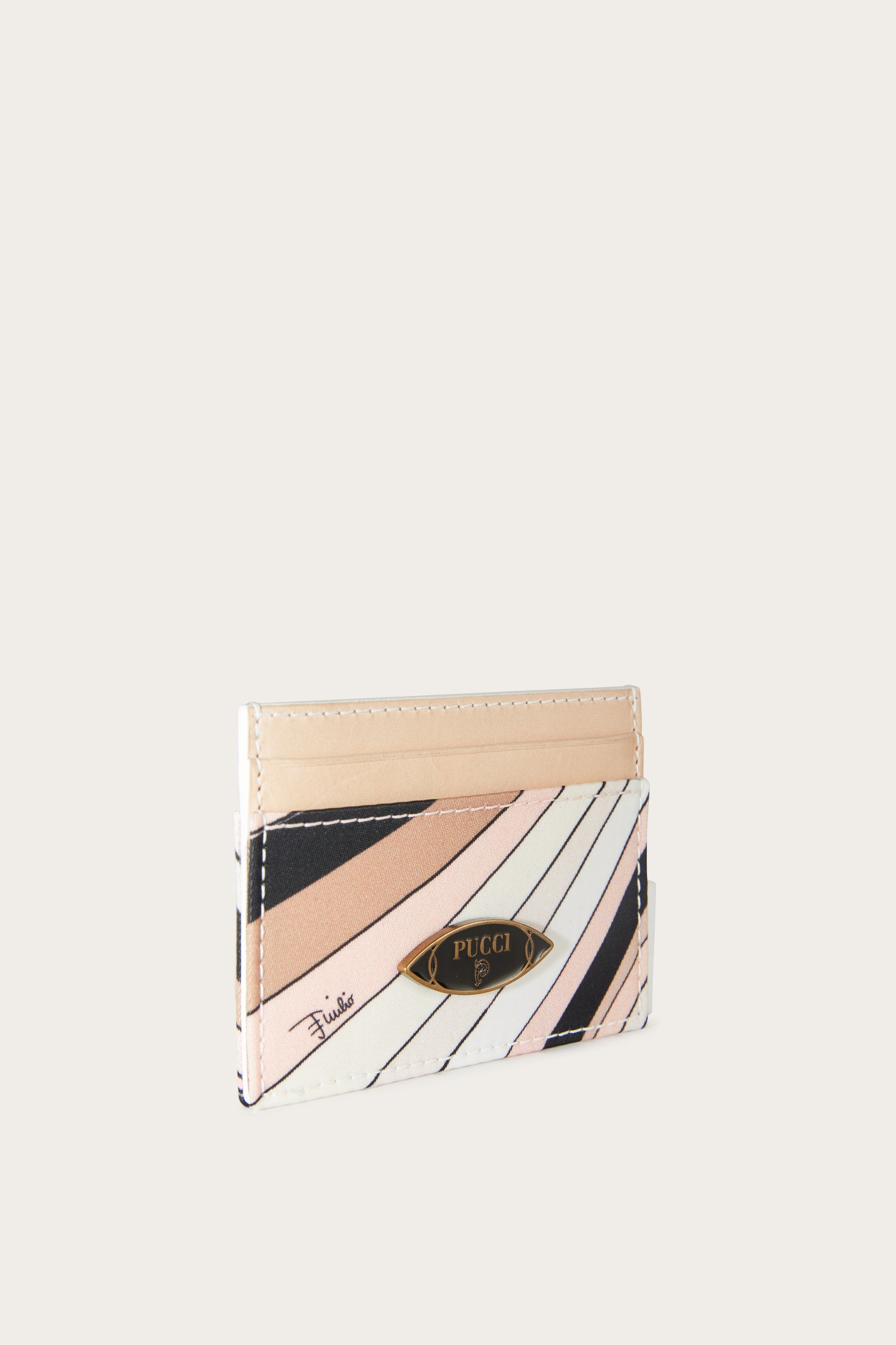 Pucci Iride Print Card Holder