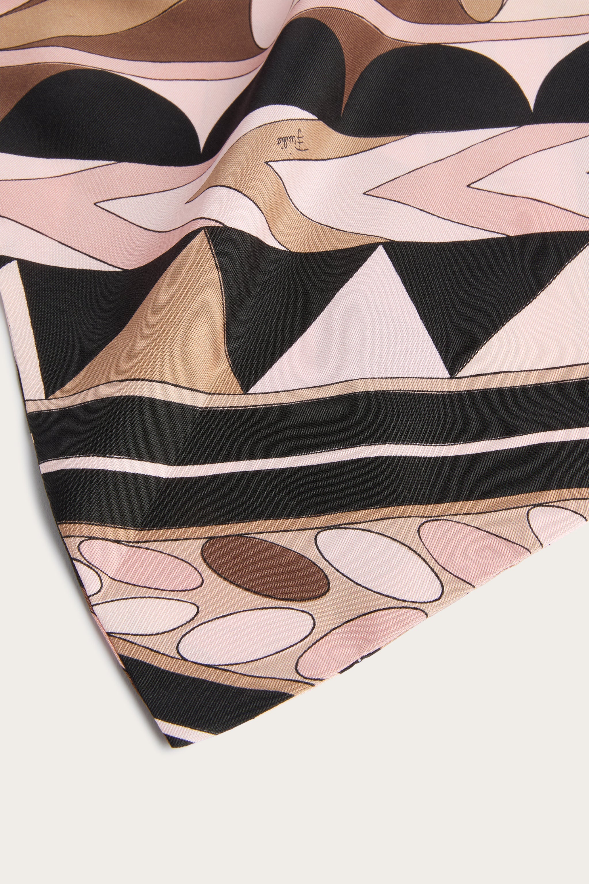 Pucci Manuba Print Silk Bandana