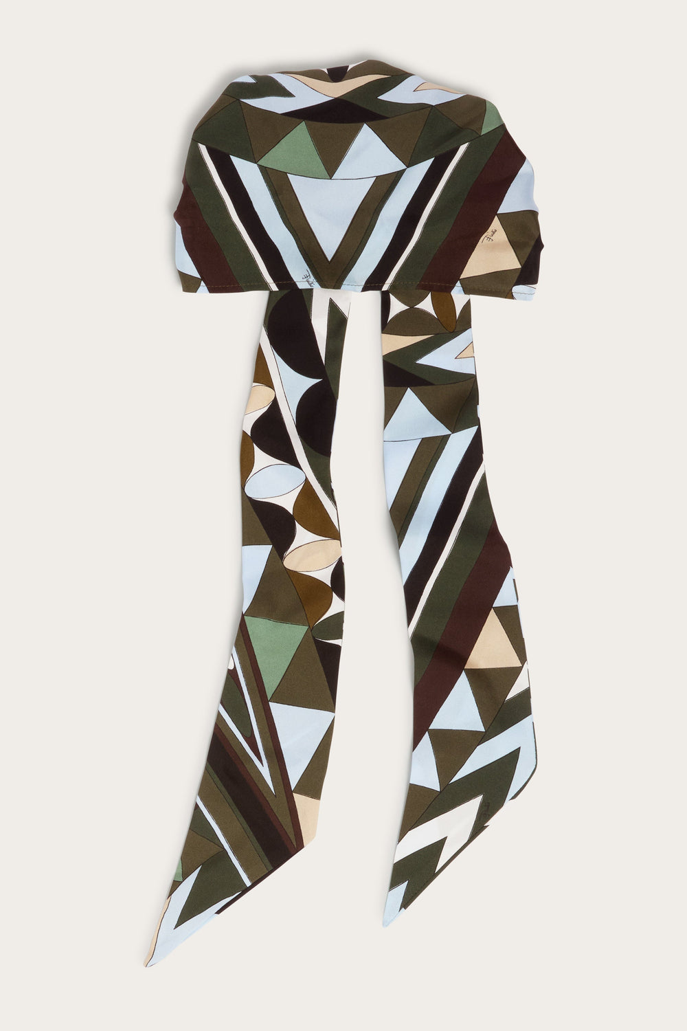 Pucci Manuba Print Silk Bandana Hat