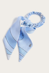 Pucci Silk Hair Tie with Foulard Detail