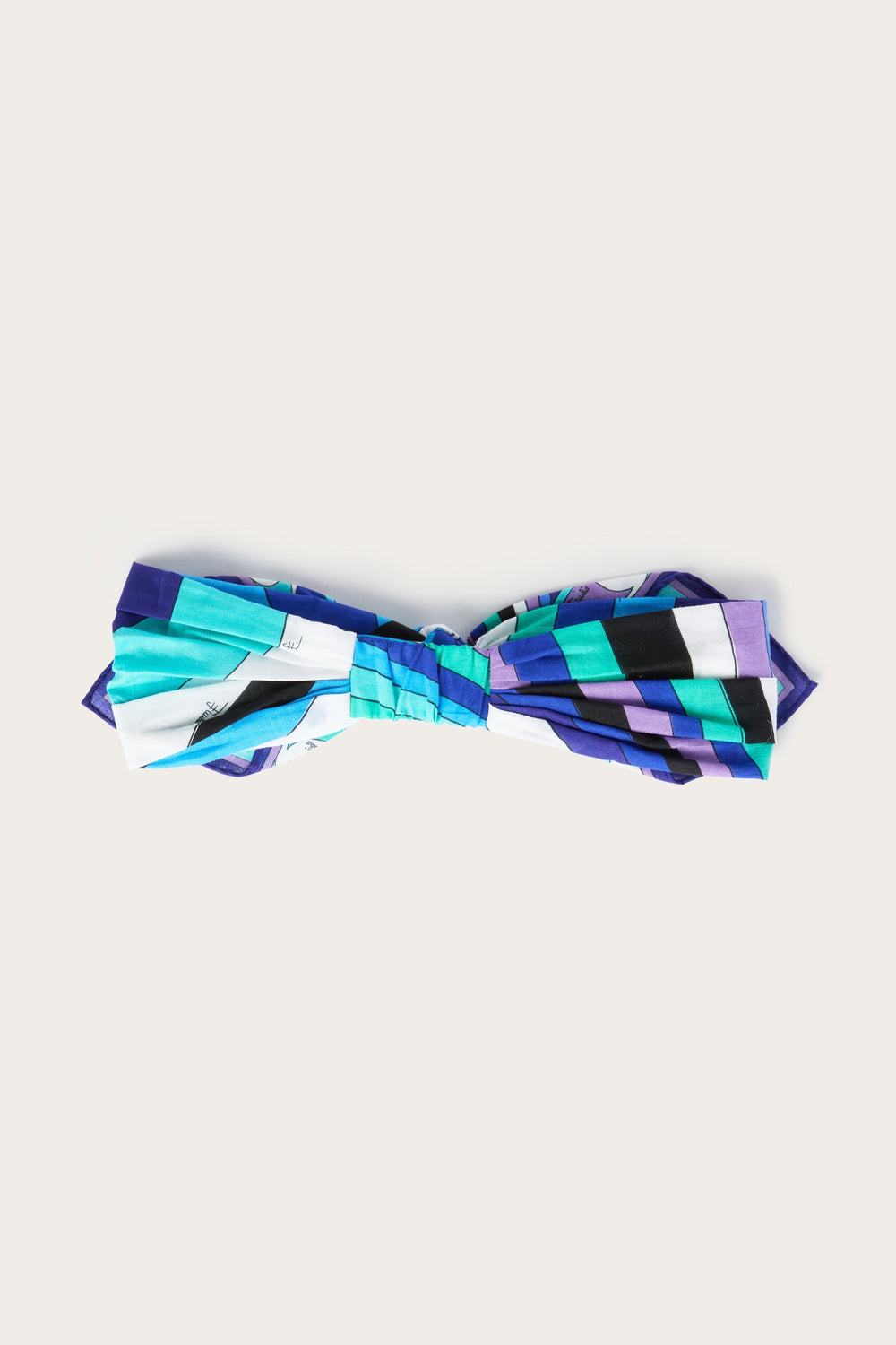 Pucci Cotton Headband with Bow