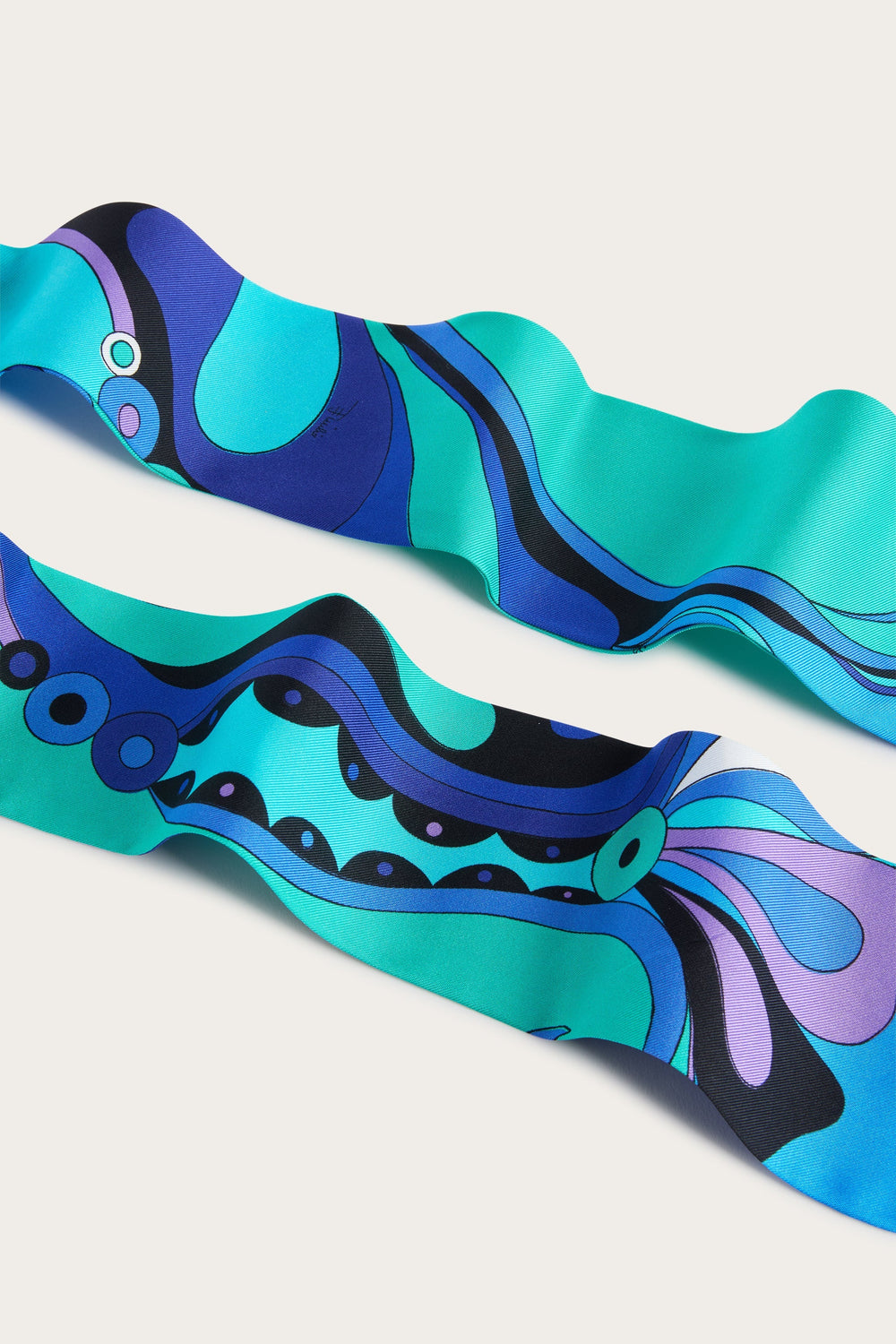 Pucci Orchidee Print Silk Bandana Hat