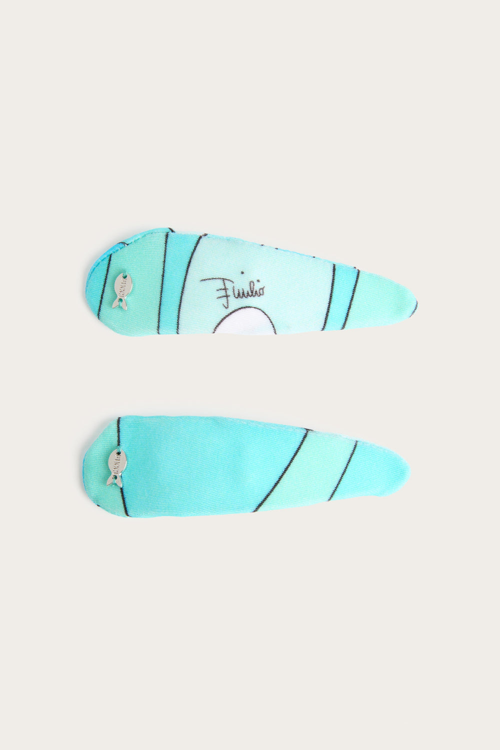 Pucci Set of Hair Clips