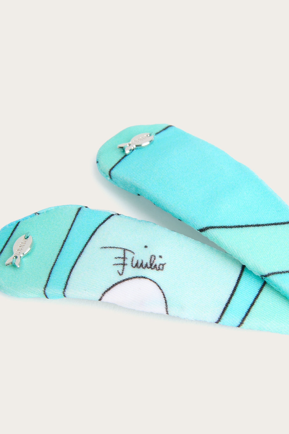Pucci Set of Hair Clips