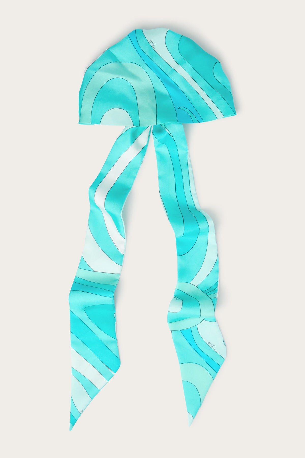 Pucci Marmo Print Bandana Hat