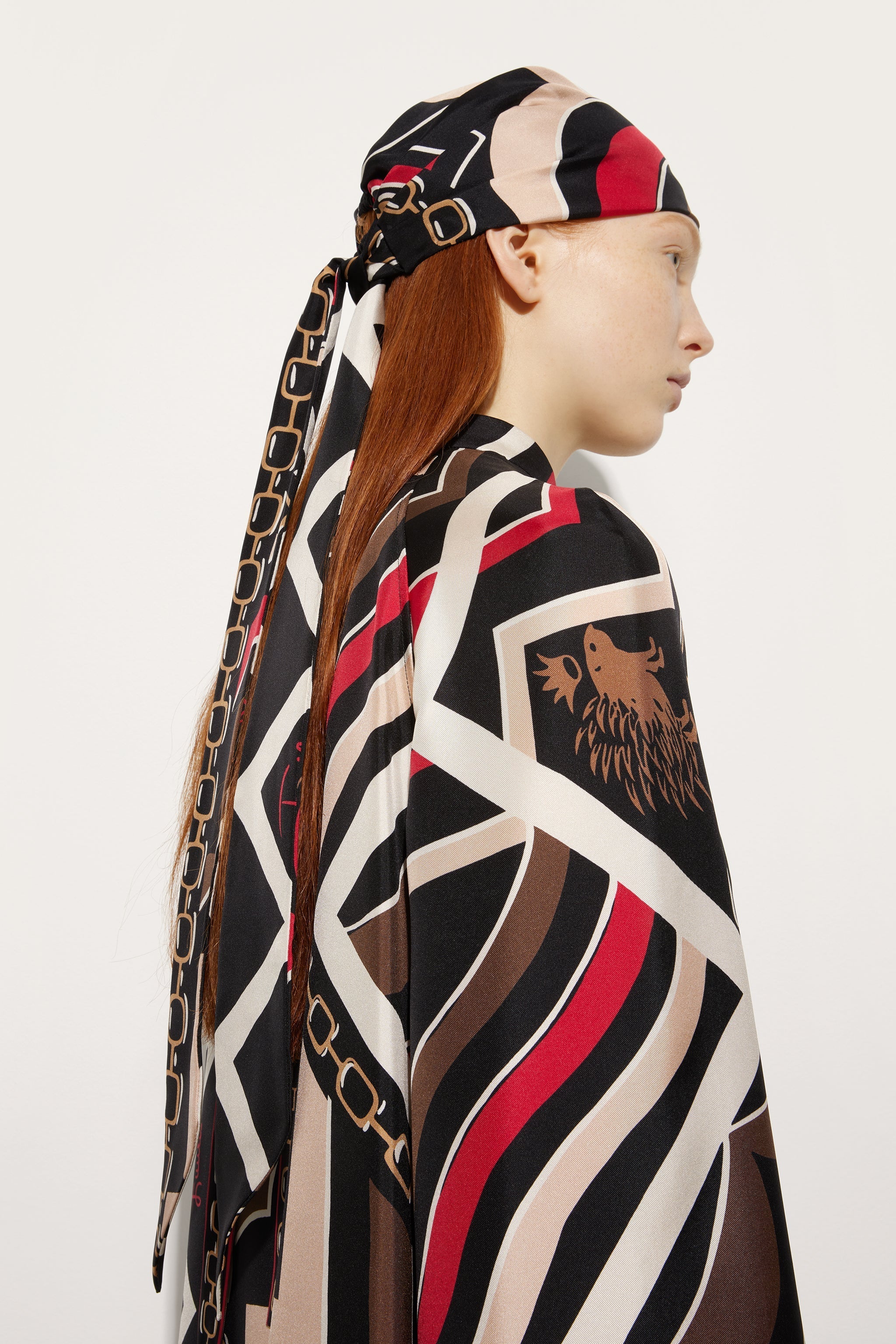 Pucci Istrice Print Bandana Hat