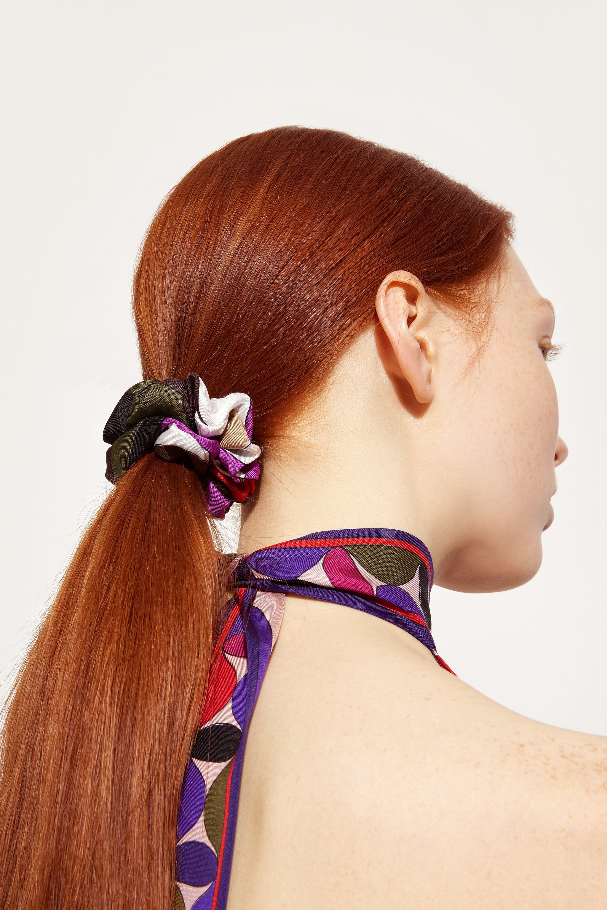 Pucci Iride Print Hair Tie