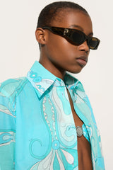 Pucci Oval Sunglasses