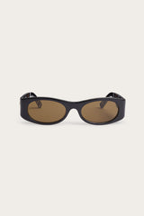 Pucci Oval Sunglasses with Printed Temples