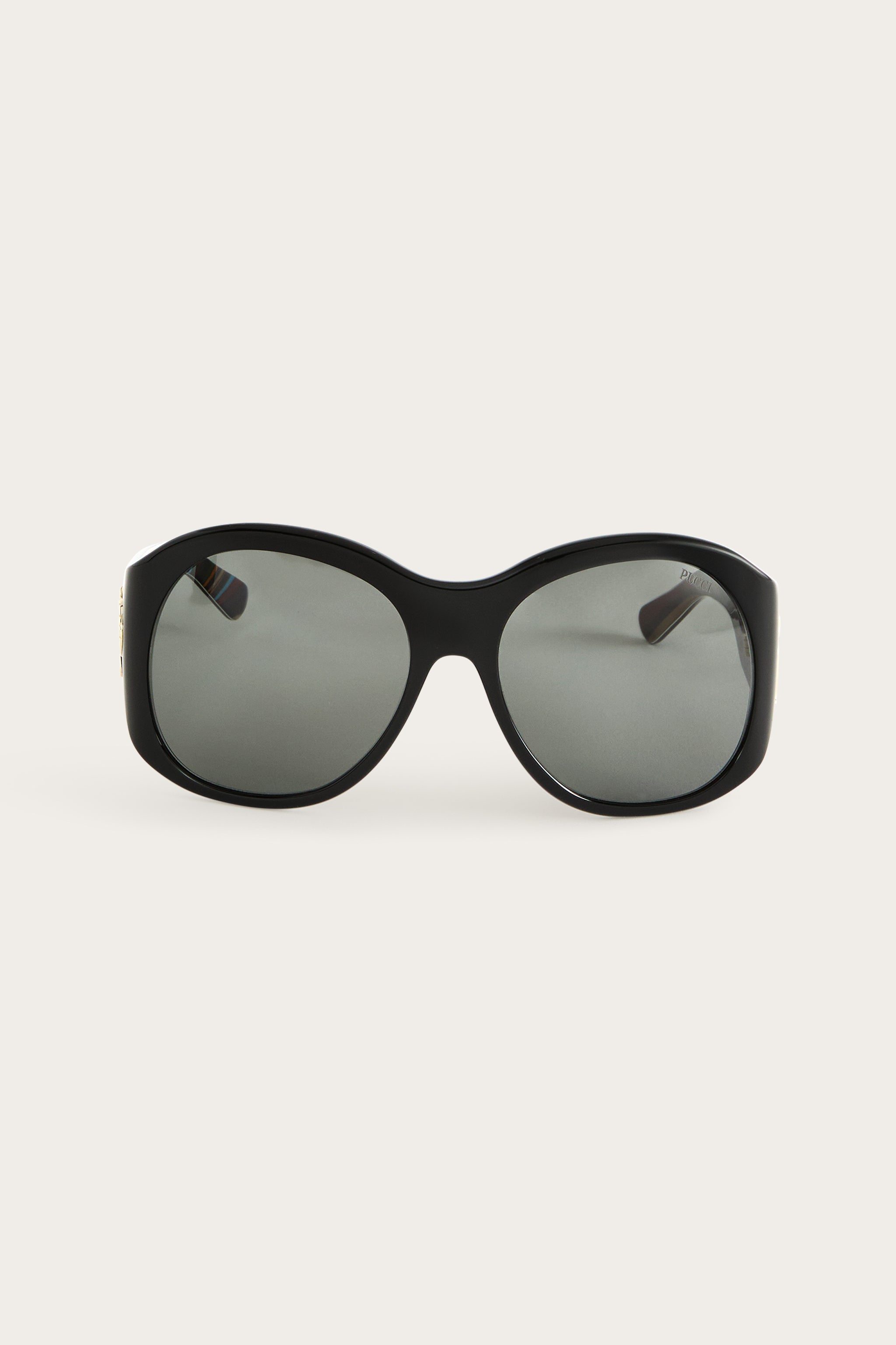 Pucci Oversized Sunglasses with Inside Print