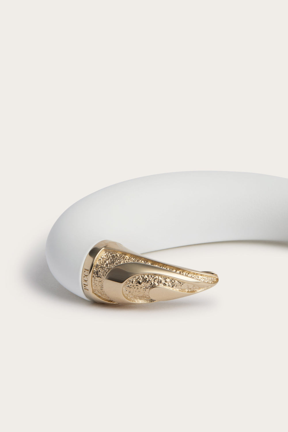 Pucci Horn-Shaped Bangle