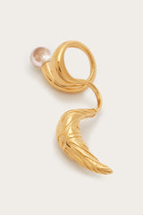 Pucci Multifinger Horn Ring with Marmo Texture