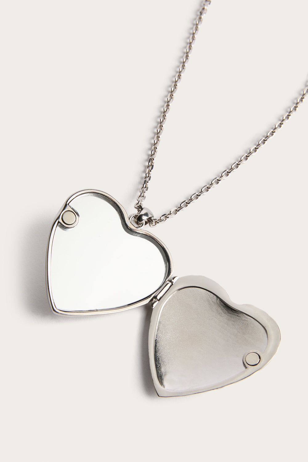 Pucci Heart Mirror Pendant Necklace