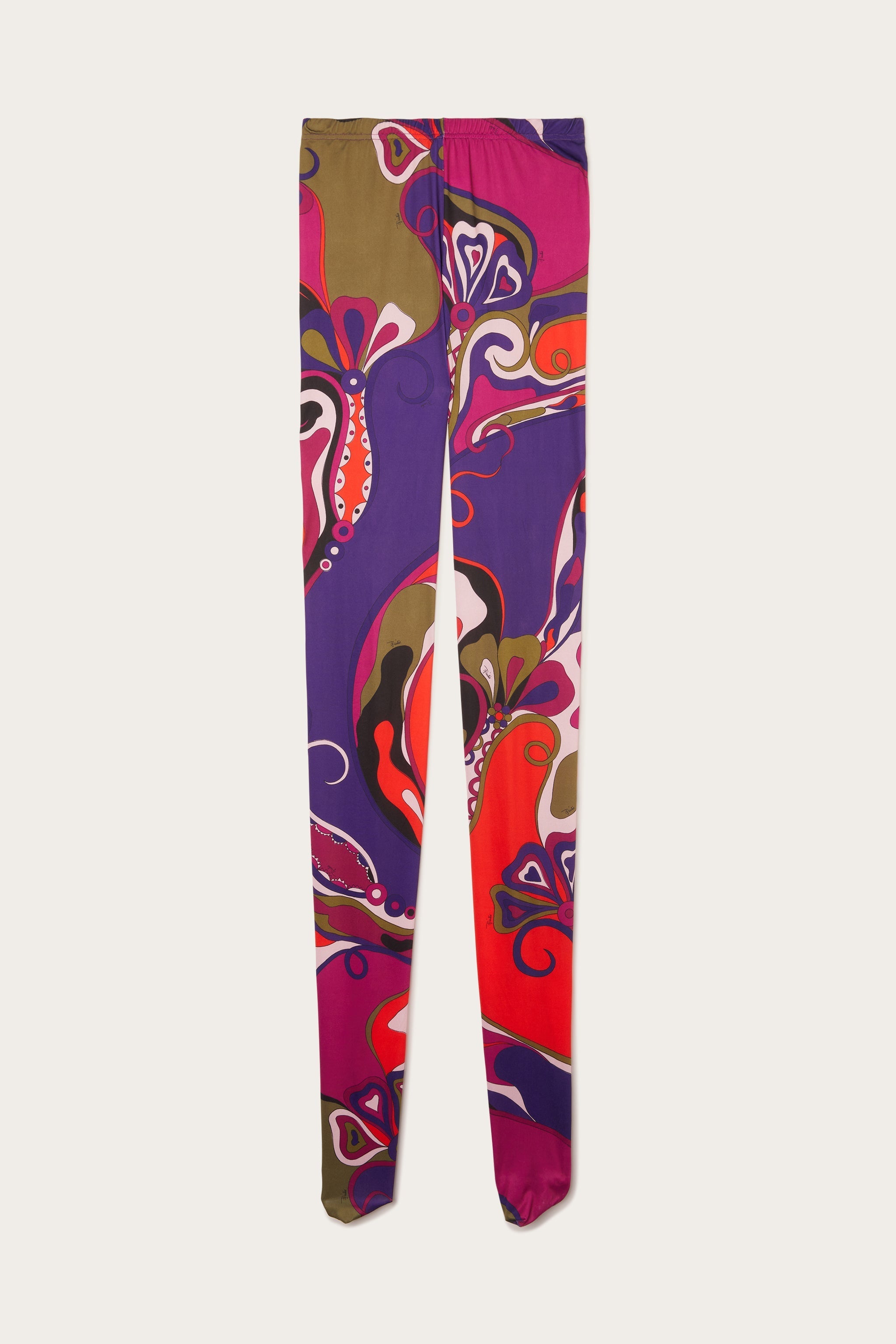 Pucci Orchidee Print Tights