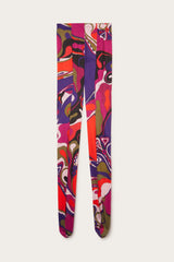 Pucci Orchidee Print Tights