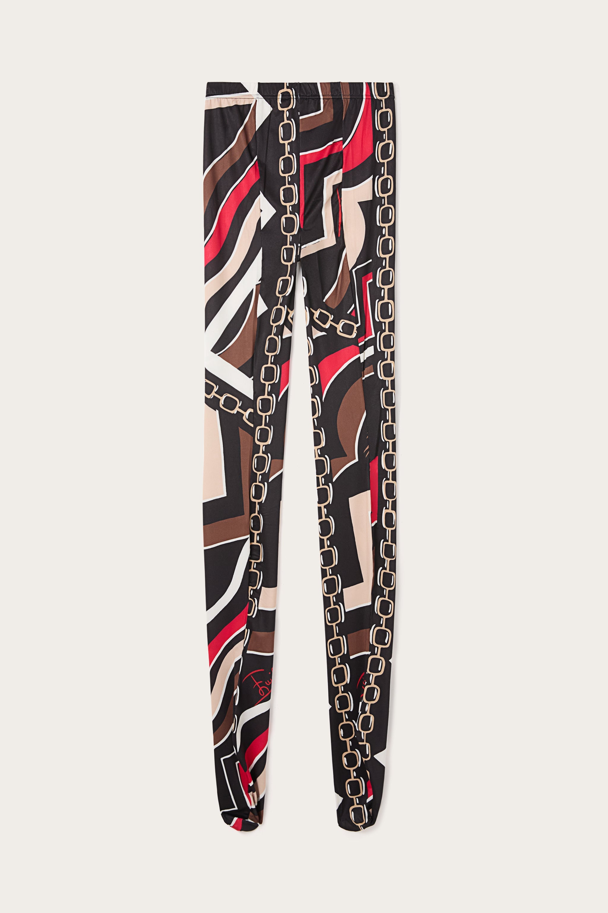 Pucci Istrice Print Tights
