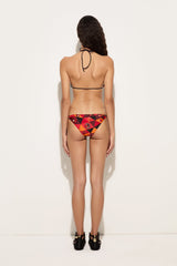 Pucci Occhi Print Triangle Bikini Top
