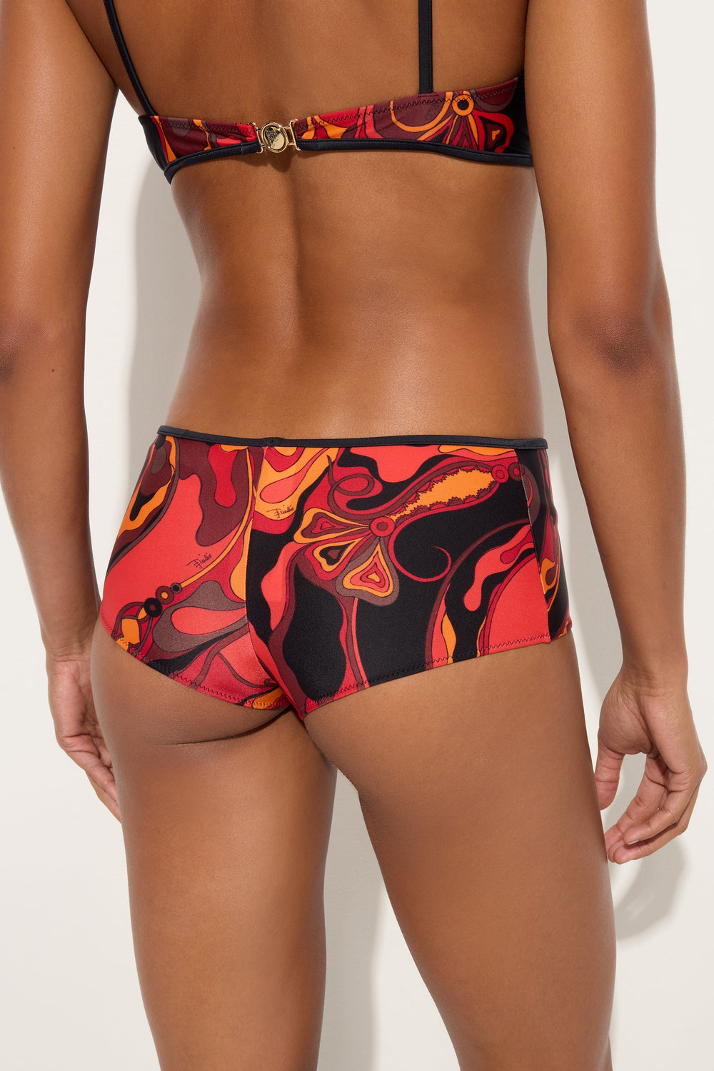 Pucci Orchidee Print Bikini Bottom