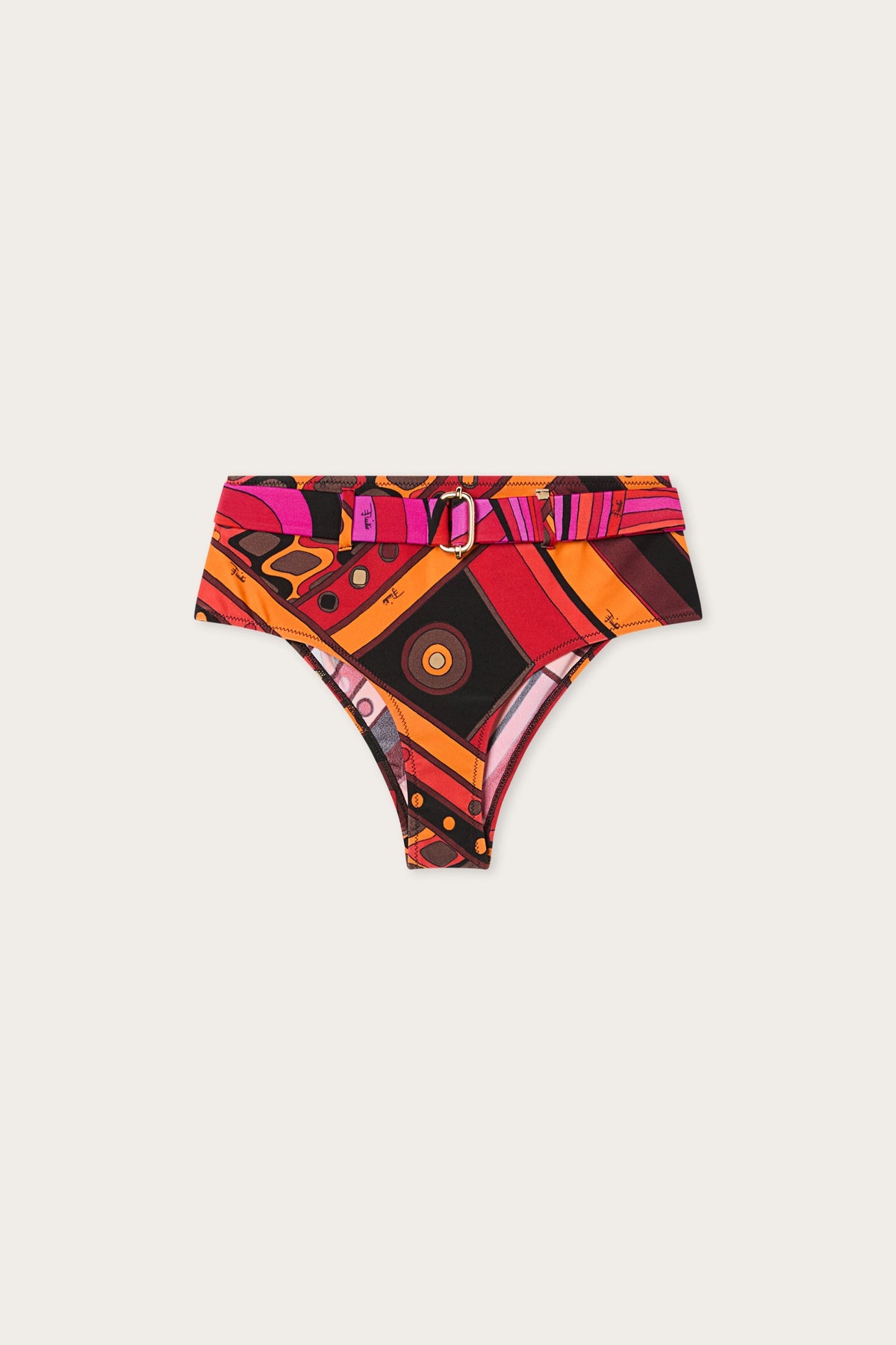 Pucci Vivara Print Coulotte Bikini Bottoms