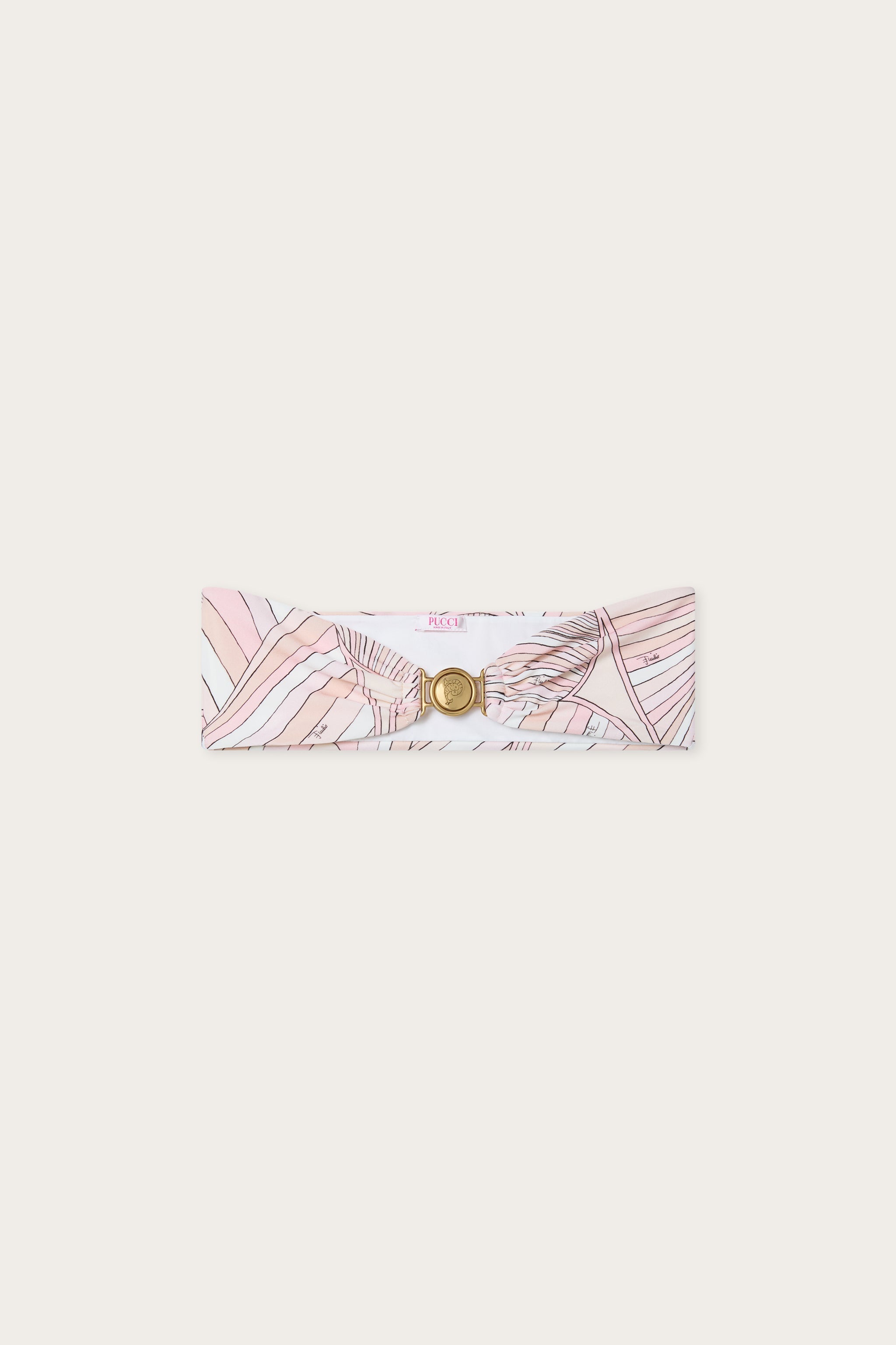 Pucci Iride Print Bikini Top
