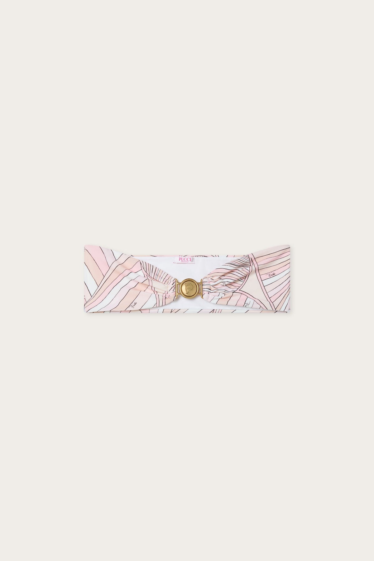 Pucci Iride Print Bikini Top
