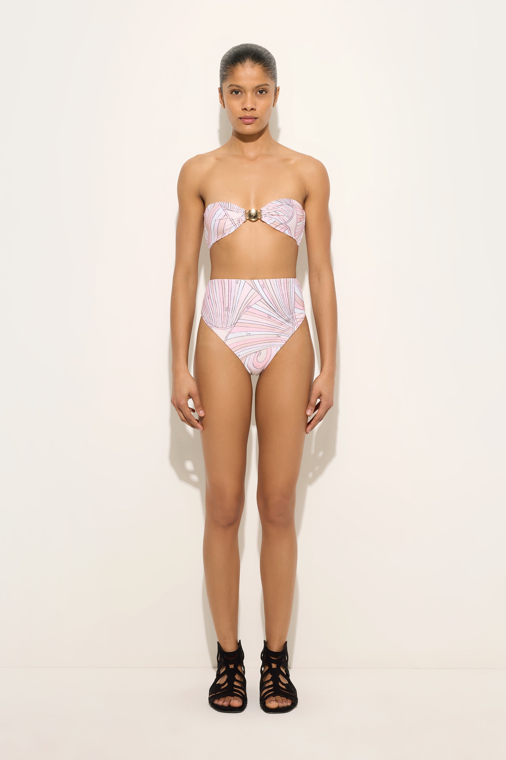 Pucci Iride Print Bikini Top