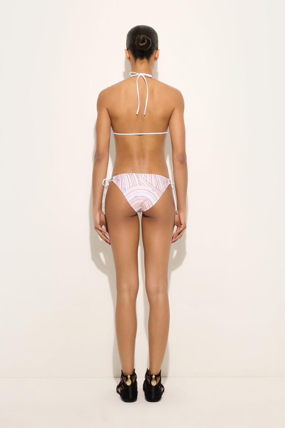 Pucci Iride Print Triangle Bikini Top
