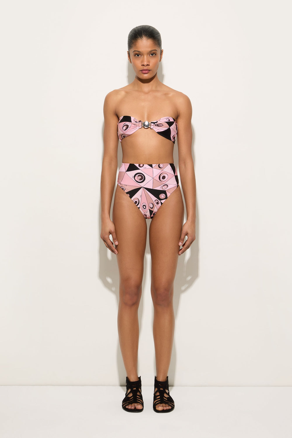 Pucci Occhi Print Bikini Top