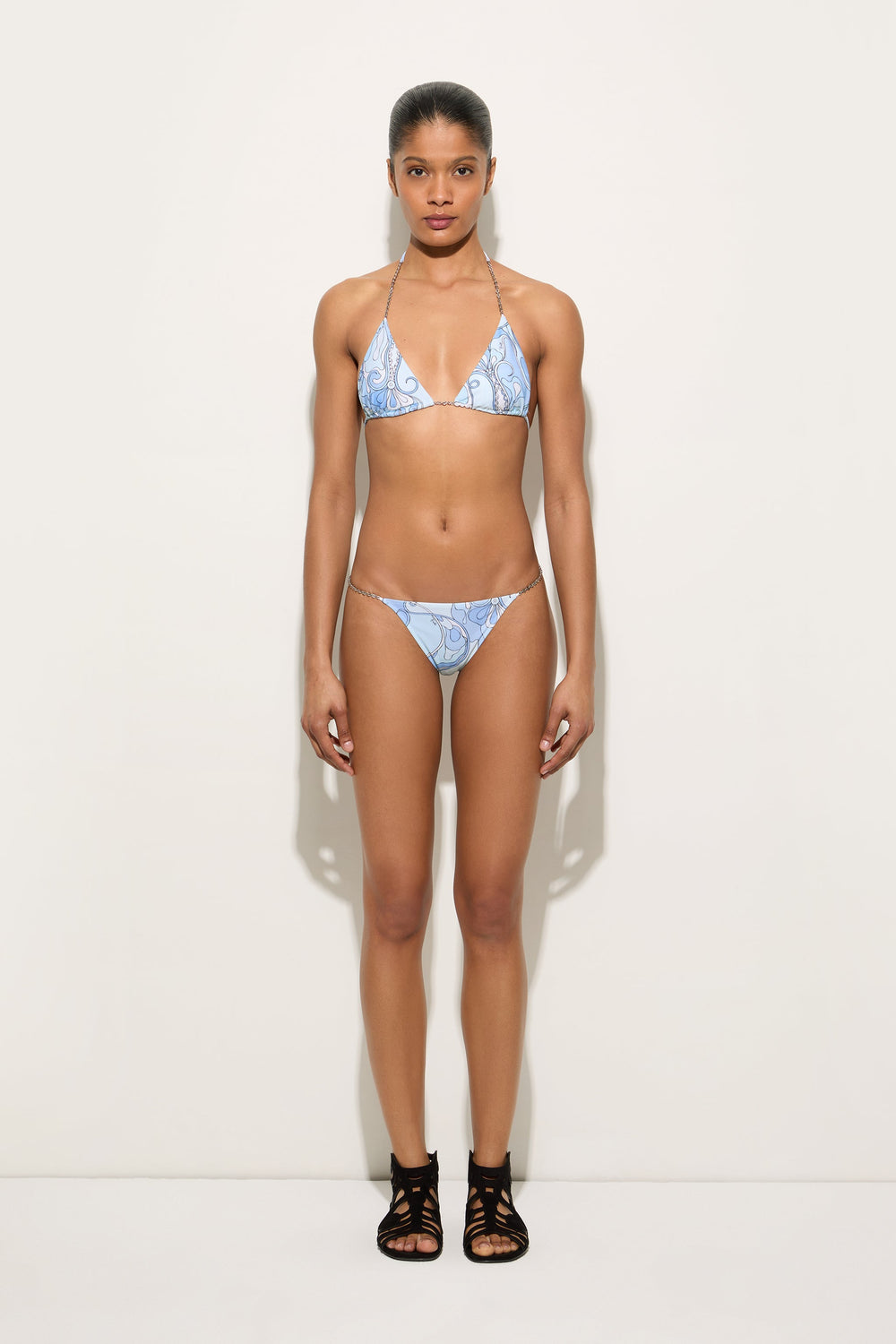 Pucci Orchidee Print Bikini Bottom